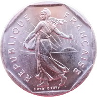 Франция 2 франка 1979