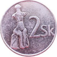 Словакия 2 кроны 1993