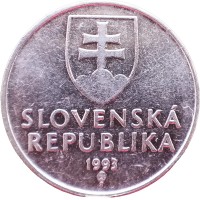 Монета Словакия 2 кроны 1993