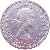 Великобритания 1 шиллинг 1962