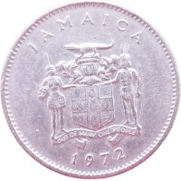 Ямайка 10 центов 1972