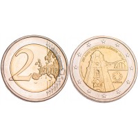 Монета Португалия 2 евро 2013 250 лет башне Клеригуш