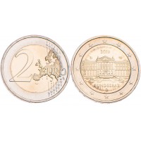 Монета Германия 2 евро 2019 Бундесрат