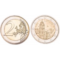 Монета Литва 2 евро 2017 Вильнюс