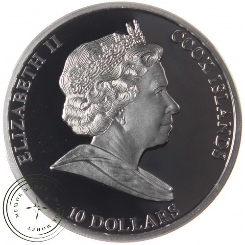 Острова Кука 10 долларов 2008 Русский царь Павел I Петрович — 63084096