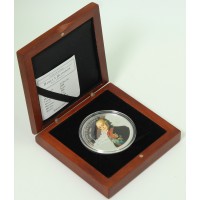 Монета Острова Кука 10 долларов 2008 Русский царь Павел I Петрович