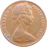 Австралия 1 цент 1975