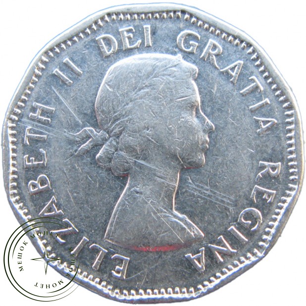 Канада 5 центов 1960