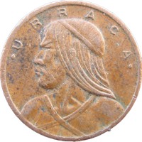 Монета Панама 1 сентесимо 1986