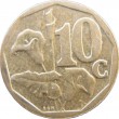 ЮАР 10 центов 2004