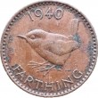 Великобритания 1 фартинг 1940
