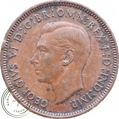 Великобритания 1 фартинг 1940 — 31678290-5