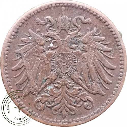 Австрия 1 геллер 1910 — 44006019-2