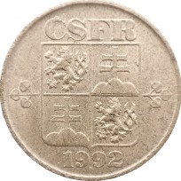 Чехословакия 1 крона 1992