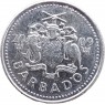 Барбадос 25 центов 2009 — 71719708-3