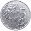 Словакия 5 крон 1993