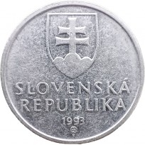 Словакия 5 крон 1993