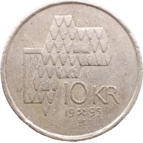 Норвегия 10 крон 1995