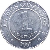 Никарагуа 1 кордоба 2007