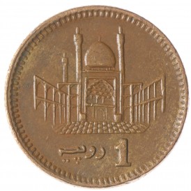 Монета Пакистан 1 рупия 2004
