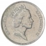Бермудские острова 10 центов 1996