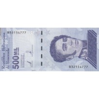 Банкнота Венесуэла 500000 боливаров 2020