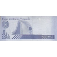 Банкнота Венесуэла 500000 боливаров 2020