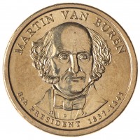 США 1 доллар 2008 Мартин Ван Бюрен