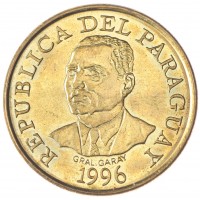 Монета Парагвай 10 гуарани 1996