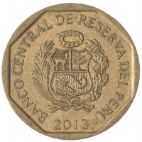 Перу 10 сентимо 2013
