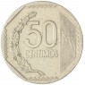 Перу 50 сентимо 2011