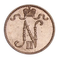 Монета 1 пенни 1913