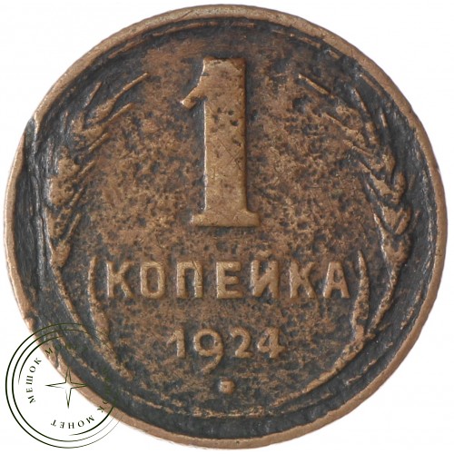1 копейка 1924 — 46234543 — 37814068