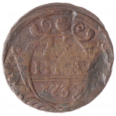 Монета Денга 1739