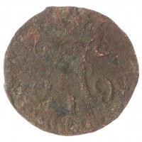 Монета 1/4 копейки 1842 СМ