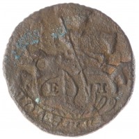 Монета Полушка 1770 ЕМ