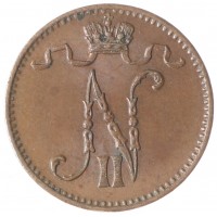 Монета 1 пенни 1911