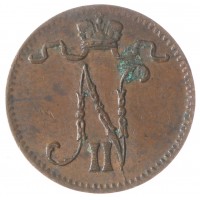 Монета 1 пенни 1900