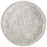 25 пенни 1901