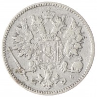 Монета 25 пенни 1901