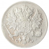 Монета 25 пенни 1901