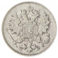 Монета 25 пенни 1901