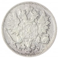 Монета 25 пенни 1901