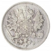 Монета 25 пенни 1901