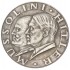 Копия медали 1938 год Муссолини Гитлер