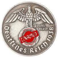 Копия 1 марка 1938 Адольф Гитлер