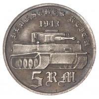 Копия 5 марок 1943 Тигр