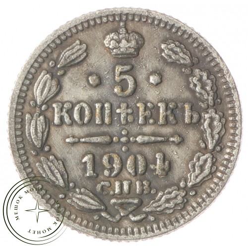 Копия 5 копеек 1904