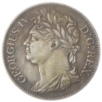Копия Пенни 1822 Ирландия Георг 4