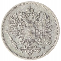 Монета 25 пенни 1907